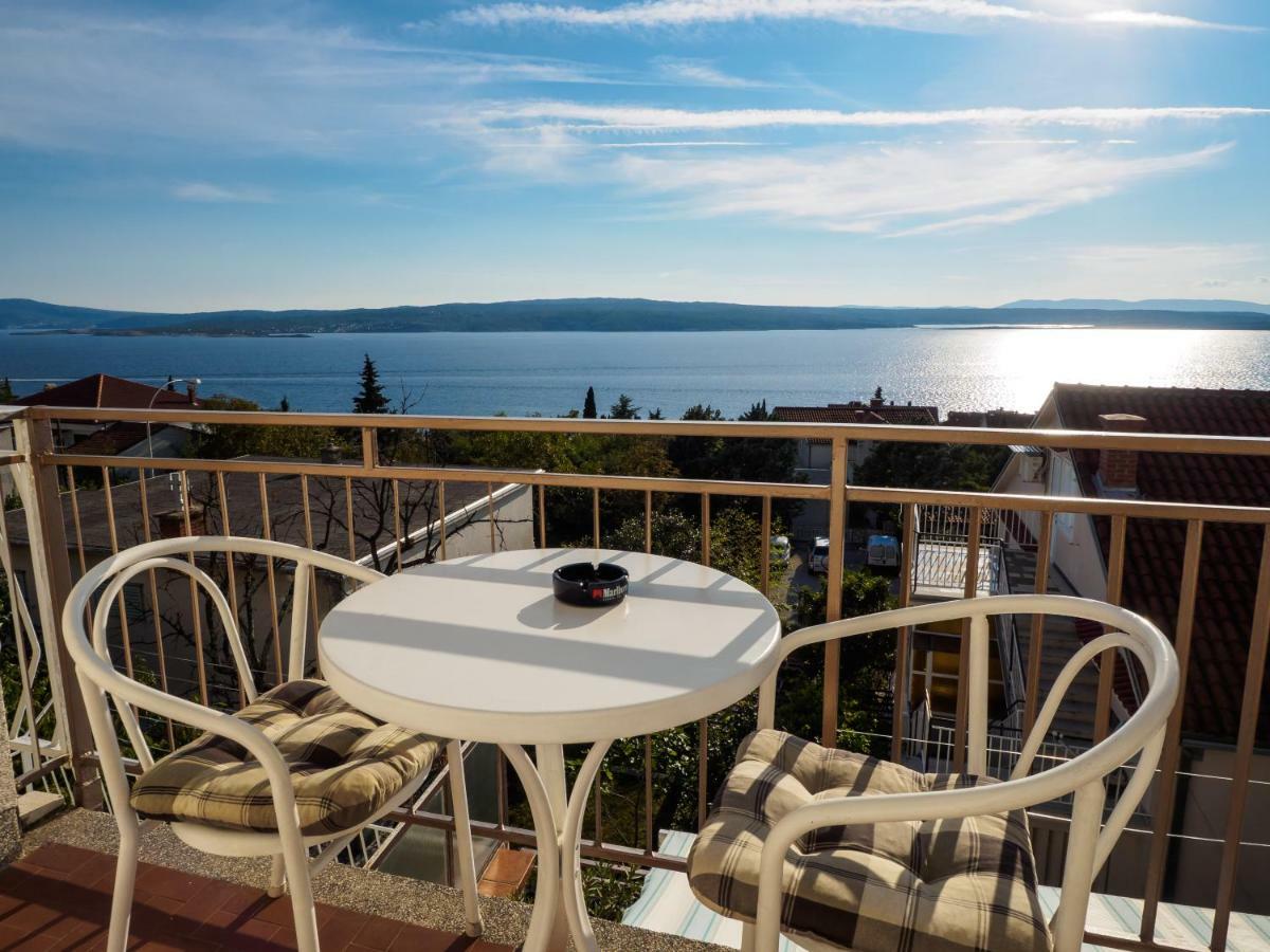 Seaview Apartment With Balcony And Terrace Barac Crikvenica Exterior photo